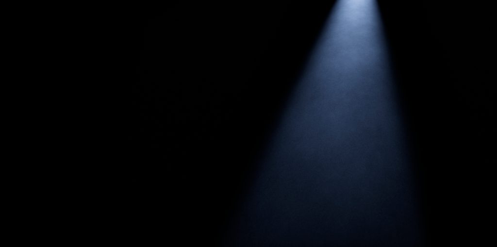 the mood of theater spotlight